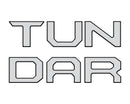 Tufskinz "TUNDRA" Tailgate Letter Inserts for Tundra (2014-2021) - Aspire Auto Accessories