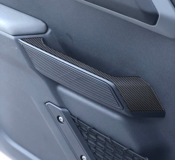Upper Door Pull Handle Accent Trim Fits 2021-2022 Ford Bronco - Aspire Auto Accessories