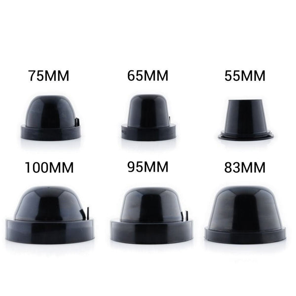 VLEDS Rubber Caps (Multiple Sizes Available) - Aspire Auto Accessories