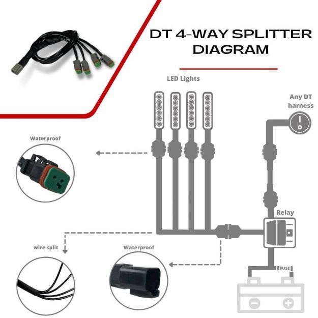 Wiring Extensions & Splitters - Aspire Auto Accessories